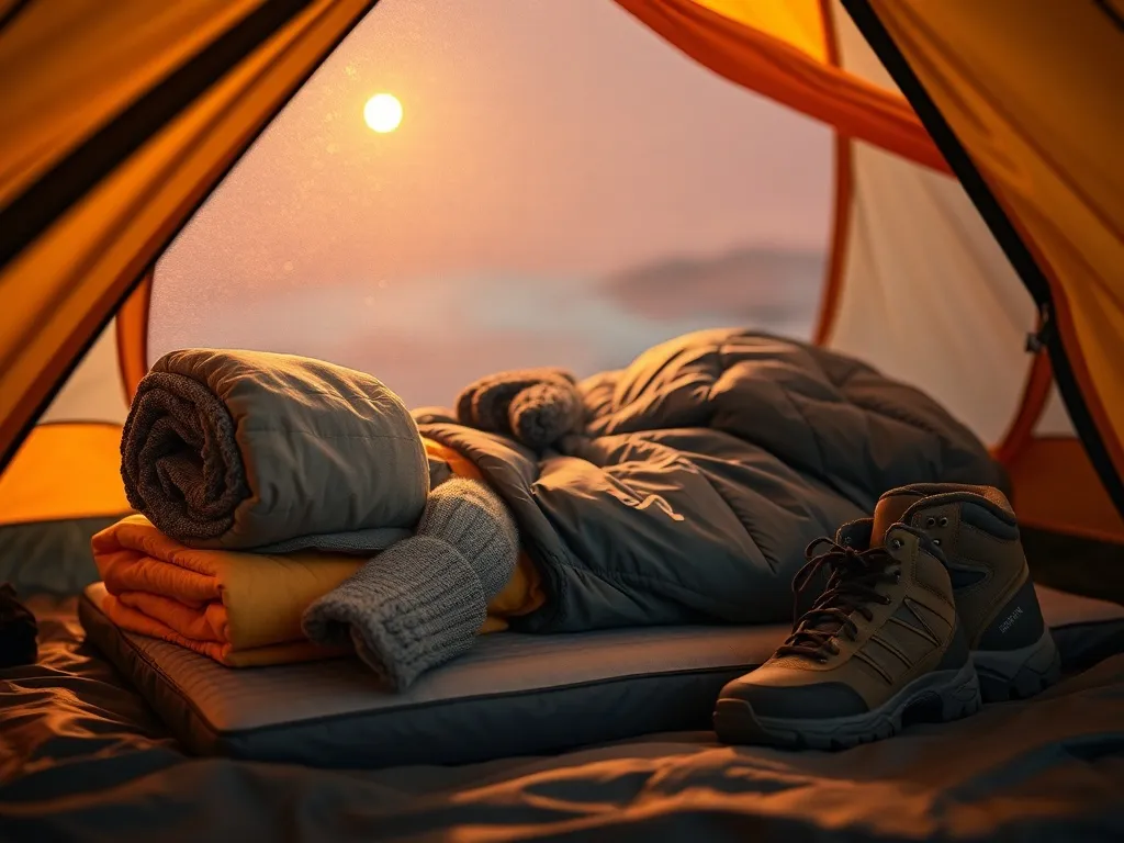 Jak się ubrać do spania w namiocie?